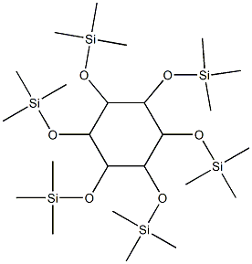 1-O,2-O,3-O,4-O,5-O,6-O-Hexakis(trimethylsilyl)-D-chiro-inositol结构式