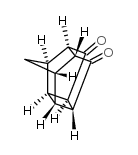 1,2,4-Ethanylylidene-1H-cyclobuta[cd]pentalene-5,7(1aH)-dione,hexahydro- Structure