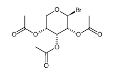 2,3,4-TRI-O-ACETYL-BETA-D-RIBOPYRANOSYL BROMIDE结构式