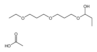 acetic acid,1-[3-(3-ethoxypropoxy)propoxy]propan-1-ol Structure
