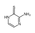 3-amino-1H-pyrazine-2-thione Structure