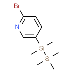 Pyridine, 2-bromo-5-(pentamethyldisilanyl)- (9CI) picture