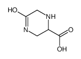 5-oxopiperazine-2-carboxylic acid Structure