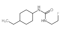 Urea,N-(4-ethylcyclohexyl)-N'-(2-fluoroethyl)- Structure