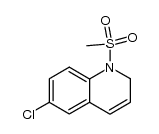 6-chloro-1-(methylsulfonyl)-1,2-dihydroquinoline Structure