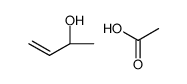 acetic acid,(2S)-but-3-en-2-ol结构式