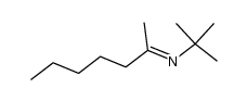 N-(heptan-2-ylidene)-2-methylpropan-2-amine结构式