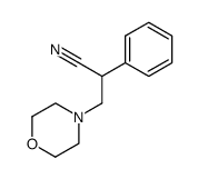 3-morpholino-2-phenylpropanenitrile结构式