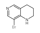 8-BROMO-1,2,3,4-TETRAHYDRO-[1,6]NAPHTHYRIDINE structure