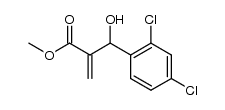 methyl 3-(2,4-dichlorophenyl)-3-hydroxy-2-methylenepropanoate Structure