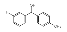 3-氟-α-(4-甲基苯基)-苯甲醇结构式