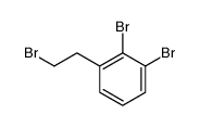 1,2-dibromo-3-(2-bromoethyl)benzene Structure