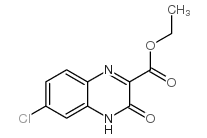 ETHYL 6-CHLORO-3-OXO-3,4-DIHYDROQUINOXALINE-2-CARBOXYLATE Structure