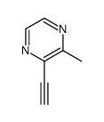 2-Ethynyl-3-methylpyrazine结构式