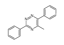 3,6-diphenyl-5-methyl-1,2,4-triazine Structure