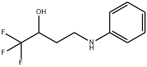 4-anilino-1,1,1-trifluoro-2-butanol Structure