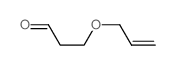 Propanal,3-(2-propen-1-yloxy)-结构式