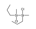 chloro-(chloro-methyl-propylsilyl)-methyl-propylsilane Structure