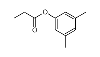 propionic acid-(3,5-dimethyl-phenyl ester) Structure