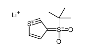 lithium,3-tert-butylsulfonyl-2H-thiophen-2-ide结构式