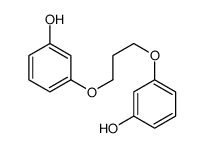 3-[3-(3-hydroxyphenoxy)propoxy]phenol结构式