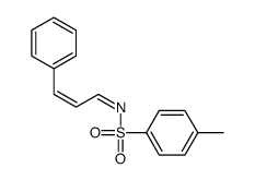 N-cinnamylidene-4-methylbenzenesulfonamide Structure