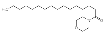 1-Hexadecanone,1-(4-morpholinyl)- Structure