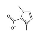 1,3-Bis(methyl)imidazolium-2-carboxylate Structure
