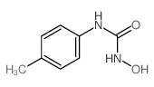 1-hydroxy-3-(4-methylphenyl)urea structure
