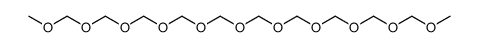 2,4,6,8,10,12,14,16,18,20,22-undecaoxatricosane Structure