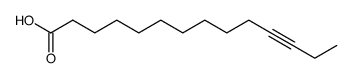 11-tetradecynoic acid Structure