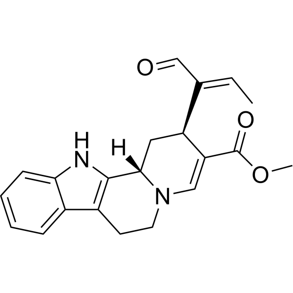 (15S,16E)-16,17,20,21-Tetradehydro-16-formyl-18,19-secoyohimban-19-oic acid methyl ester picture