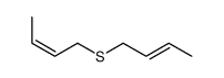 1-but-2-enylsulfanylbut-2-ene结构式