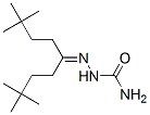 2,2,8,8-Tetramethyl-5-nonanone semicarbazone structure