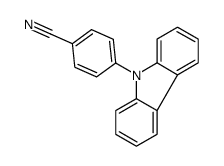 4-carbazol-9-ylbenzonitrile Structure