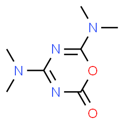 2H-1,3,5-Oxadiazin-2-one,4,6-bis(dimethylamino)- Structure