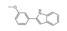 2-(3-Methoxyphenyl)-1H-indole Structure