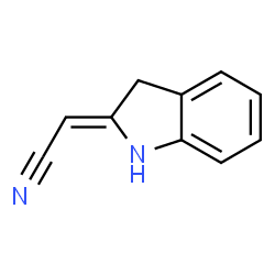 delta2,alpha-Indolineacetonitrile (8CI)结构式