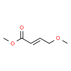 2-Butenoic acid, 4-methoxy-, methyl ester结构式