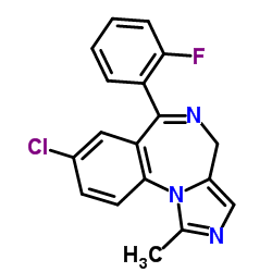 咪唑安定结构式