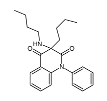 3-butyl-3-(butylamino)-1-phenylquinoline-2,4-dione Structure