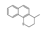 4-methyl-3,4-dihydro-2H-benzo[h]thiochromene结构式