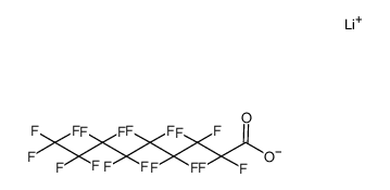 Lithium perfluorononanoate结构式