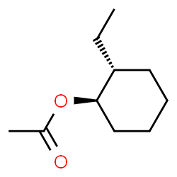 Cyclohexanol,2-ethyl-,acetate,(1R,2R)-(9CI) Structure