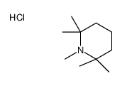 1,2,2,6,6-pentamethylpiperidine,hydrochloride结构式