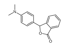 3-[4-(dimethylamino)phenyl]-3H-2-benzofuran-1-one Structure