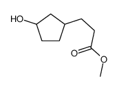 methyl 3-(3-hydroxycyclopentyl)propanoate Structure