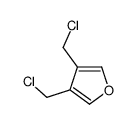 3,4-bis(chloromethyl)furan结构式