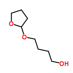 4-(Tetrahydro-2-furanyloxy)-1-butanol Structure