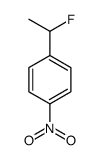 Benzene,1-(1-fluoroethyl)-4-nitro- Structure